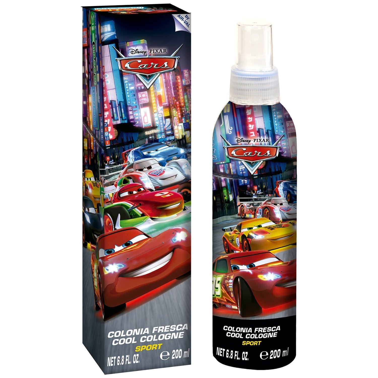 Kids Disney Cars Cool Sports (B) 200ml Body Cologne Spray Pix