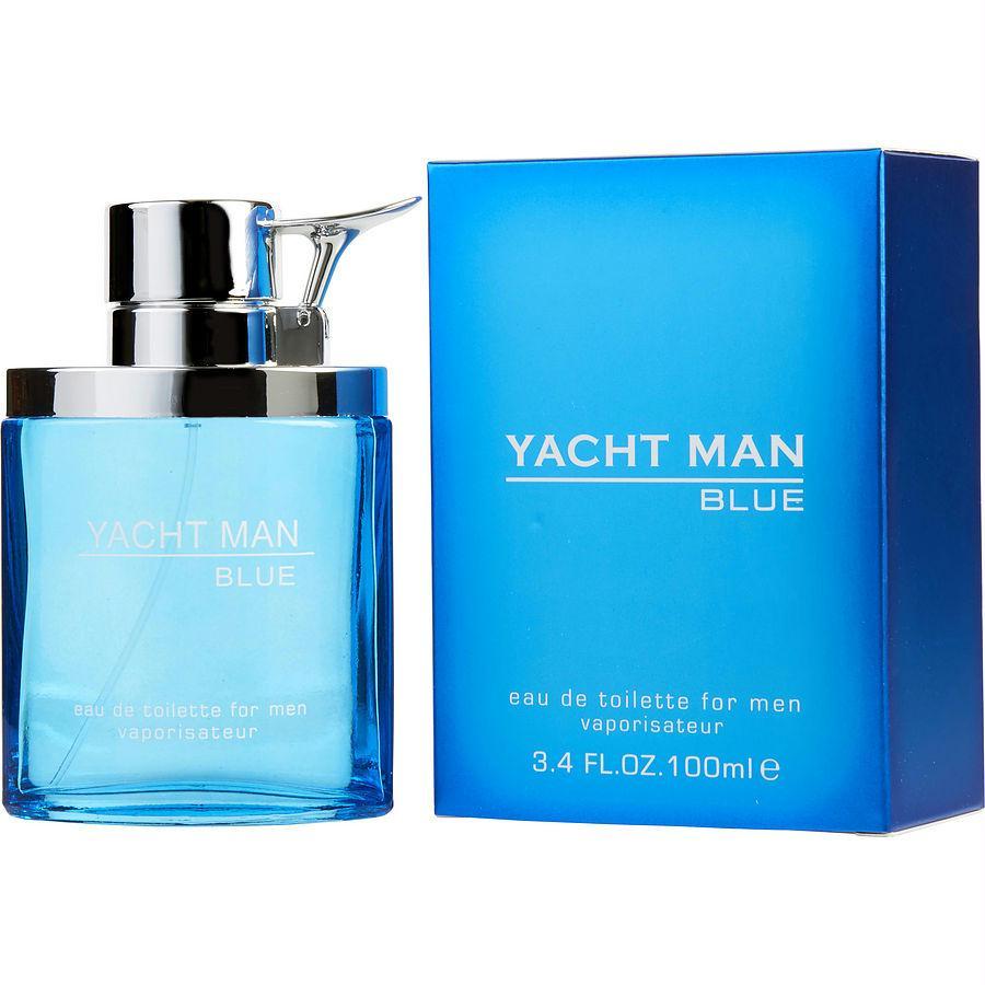 Yacht Man Blue Men Edt 100 ML Sp - authentic fragrance from Brands Warehouse Canada