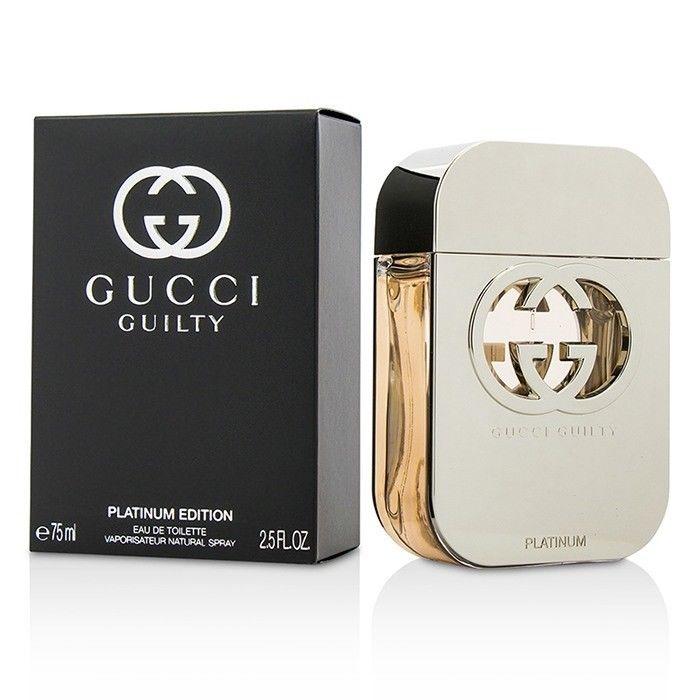 Gucci Guilty Platinum 75 ML Edt Spr (W) - authentic fragrance from Brands Warehouse Canada