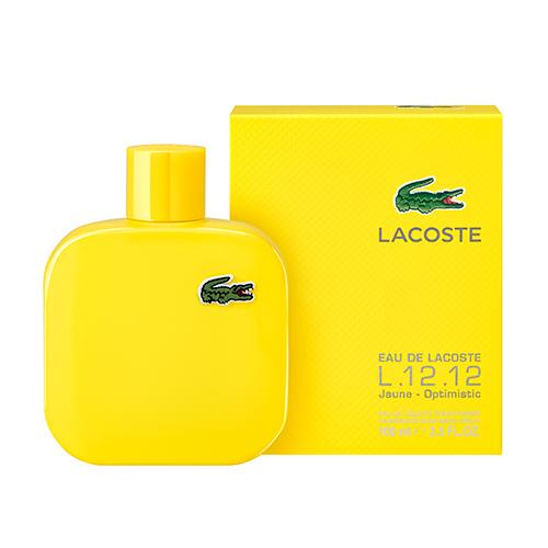 Lacoste L.12.12 Jaune 100 ML EDT Spray (Optimistic) For Men - authentic fragrance from Brands Warehouse Canada