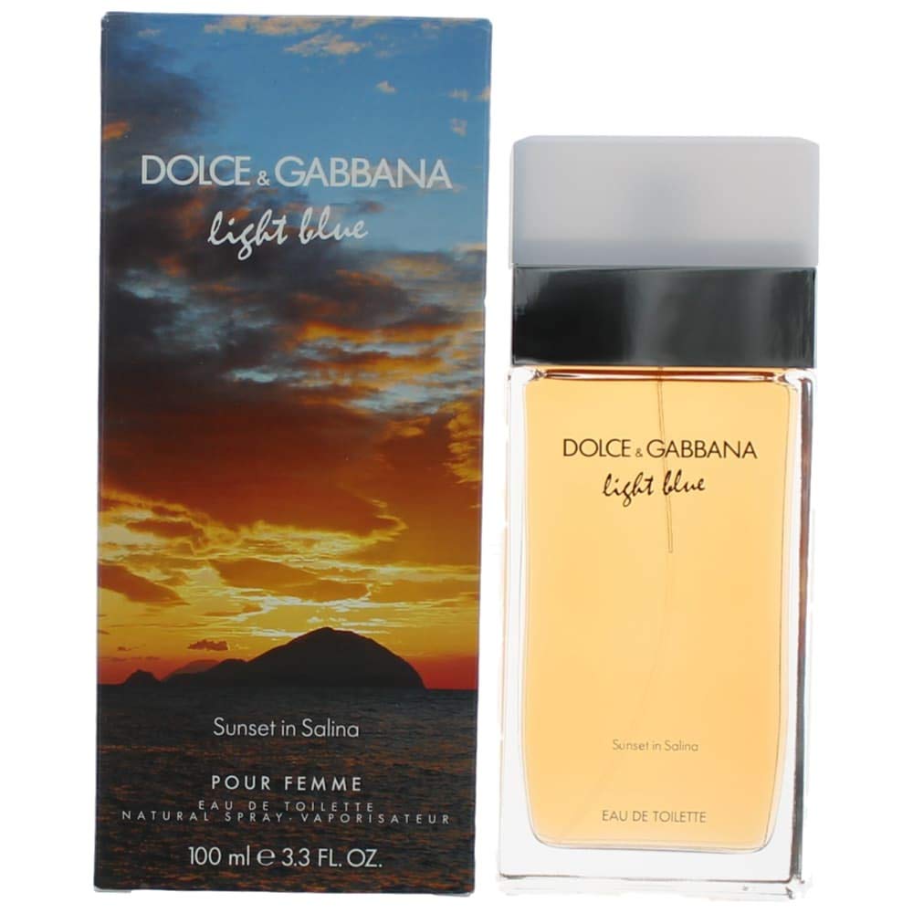 Dolce & Gabbana Light Blue Sunset In Salina 100ml EDT Spray For Women