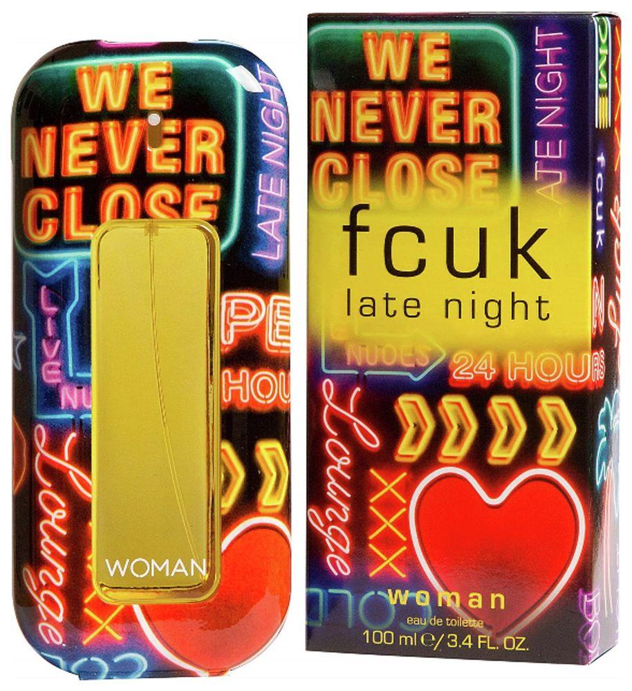 Fcuk Late Night 100ml Edt Spray