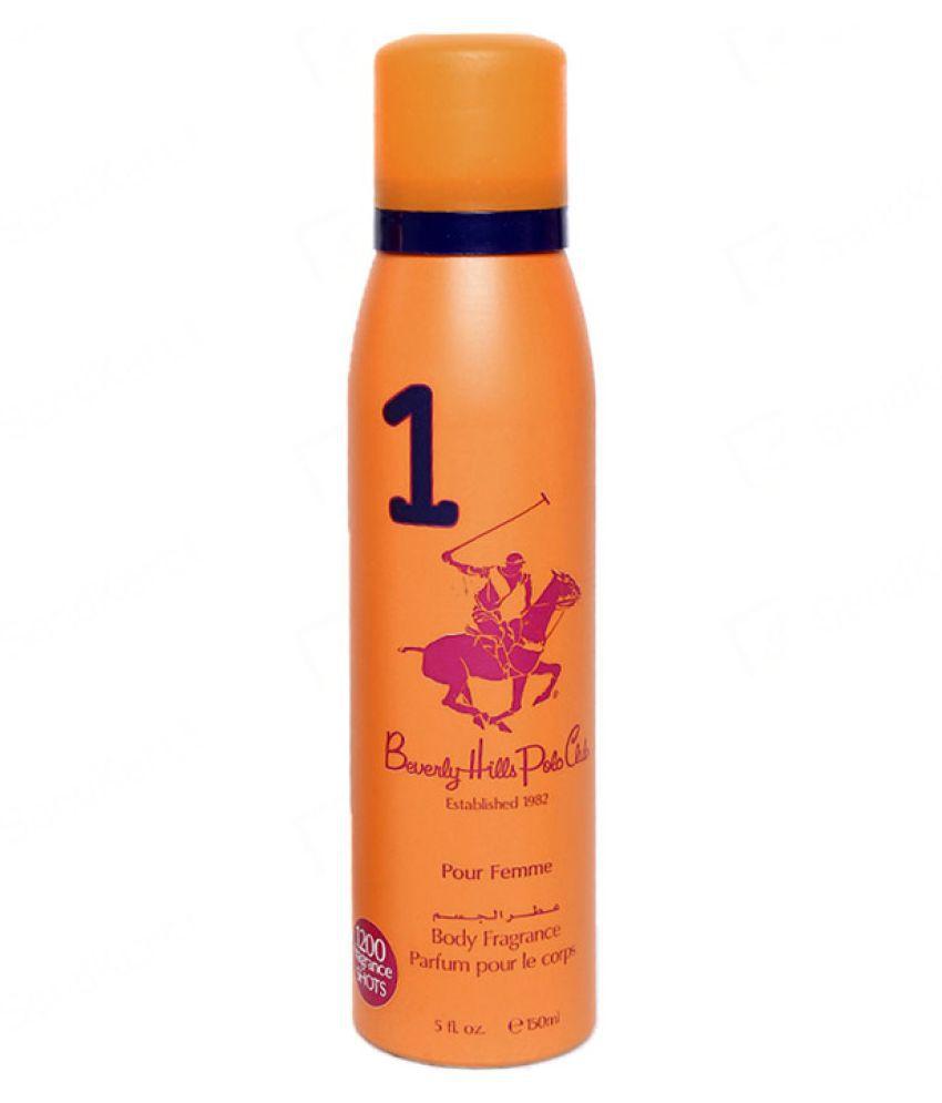 Beverly Hills Polo Club Women Deodorant 150 ML - bottle front view