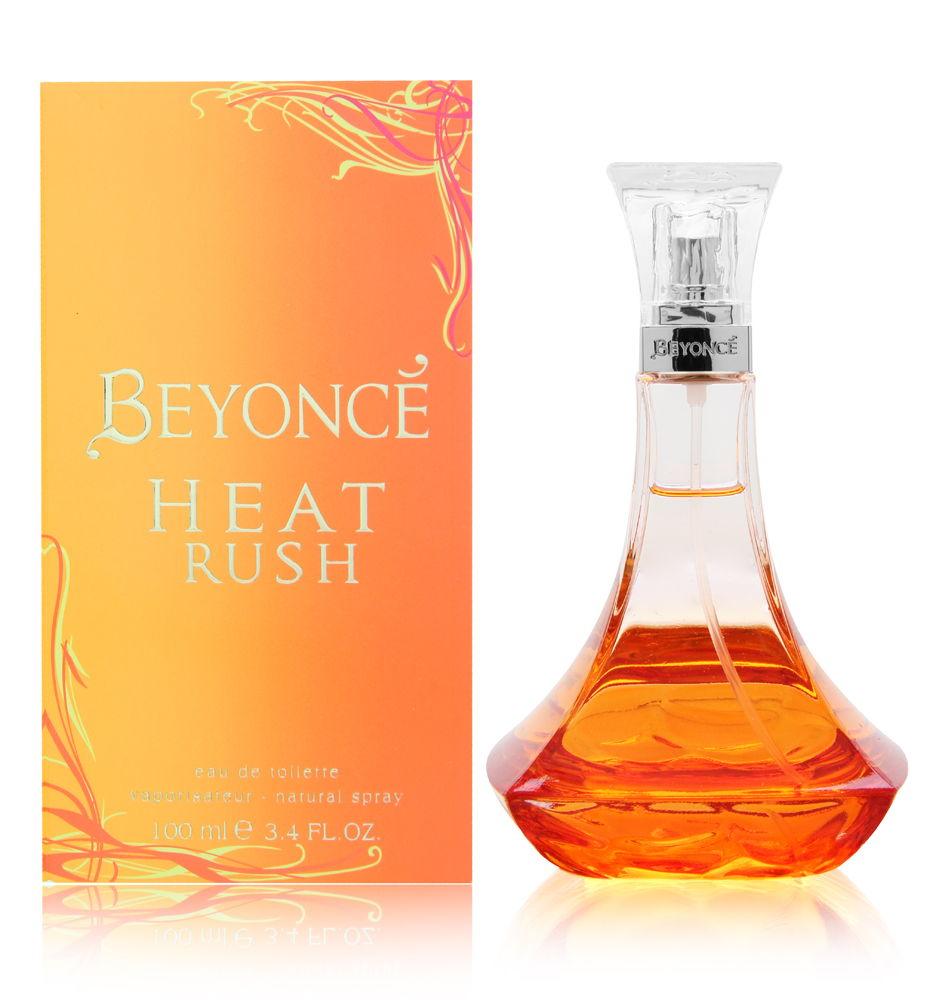 Beyonce Heat Rush EDT Spray For Women - bottle front view
