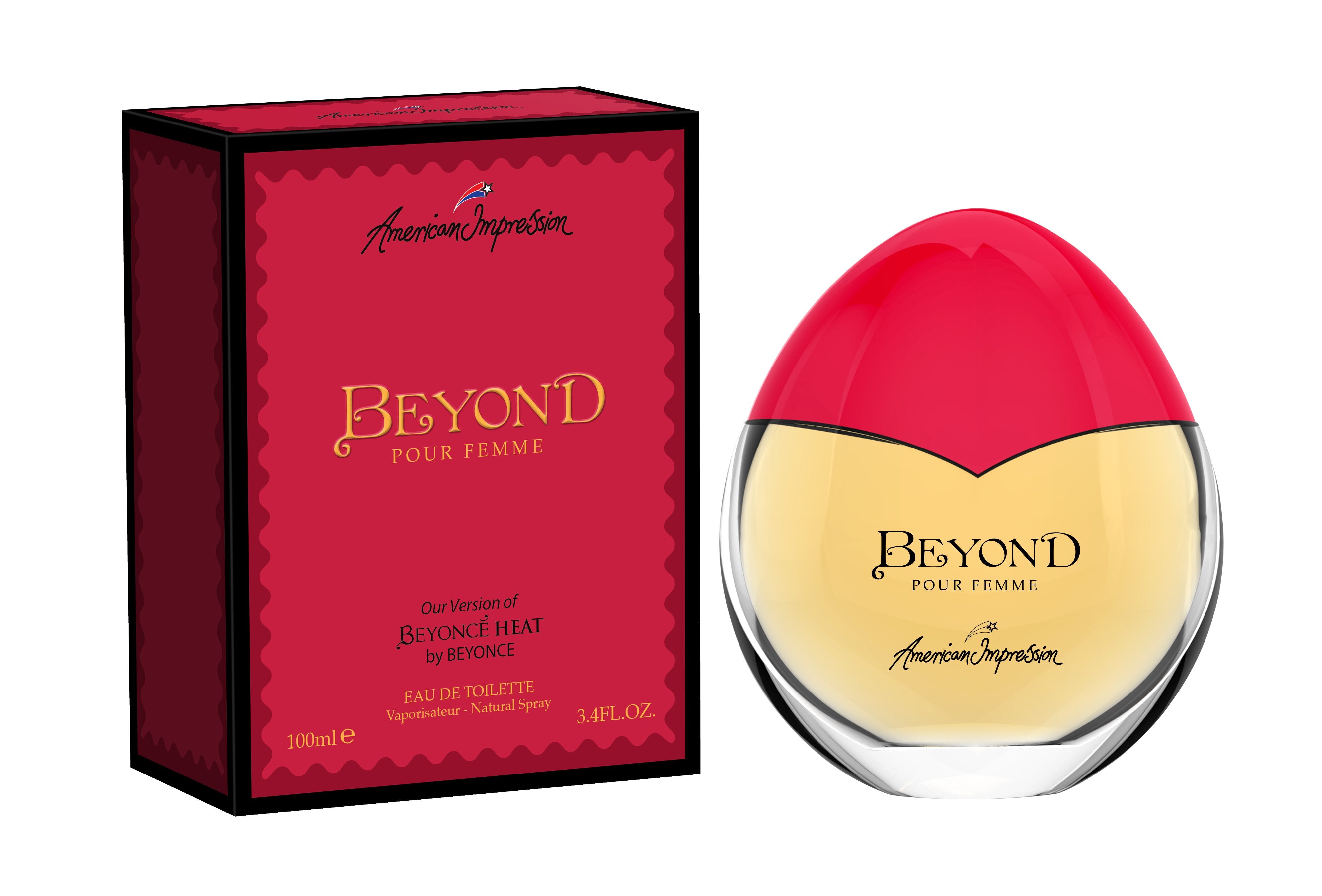 American Impression Beyond 100 ML EDT Spray (Impression Of Beyonce Heat) - authentic fragrance from Brands Warehouse Canada