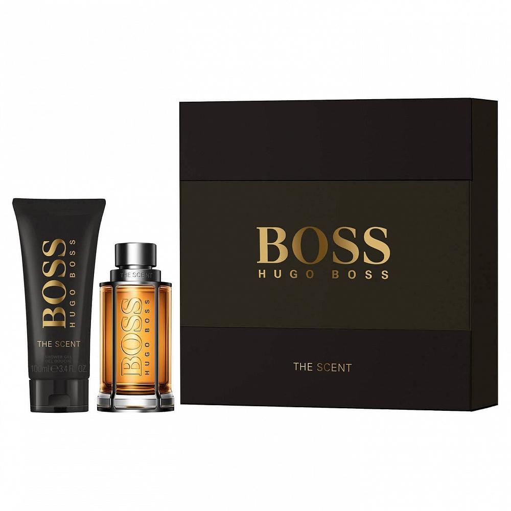 Set - Boss The Scent For Him 50 ML EDT Spray + 100 ML Shower Gel - authentic fragrance from Brands Warehouse Canada