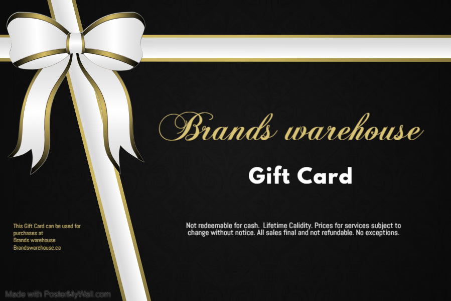 Brands Warehouse Gift Card - bottle front view