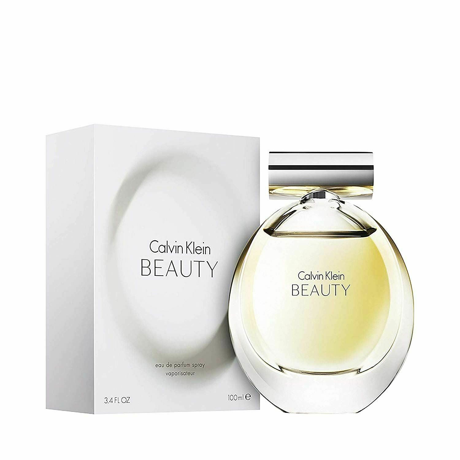 Calvin Klein Beauty EDP Spray For Women - box and bottle packaging
