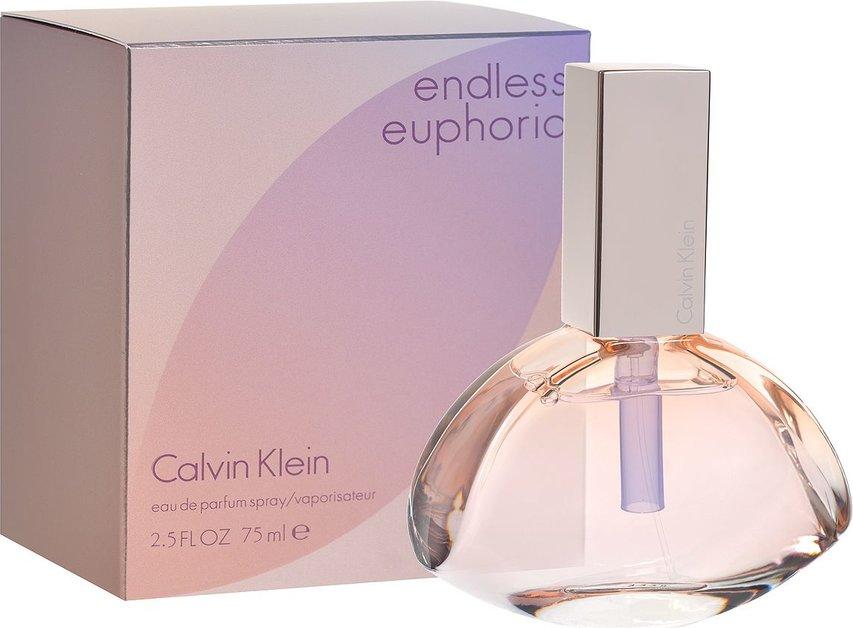 Calvin Klein Endless Euphoria EDP Spray For Women - box and bottle packaging