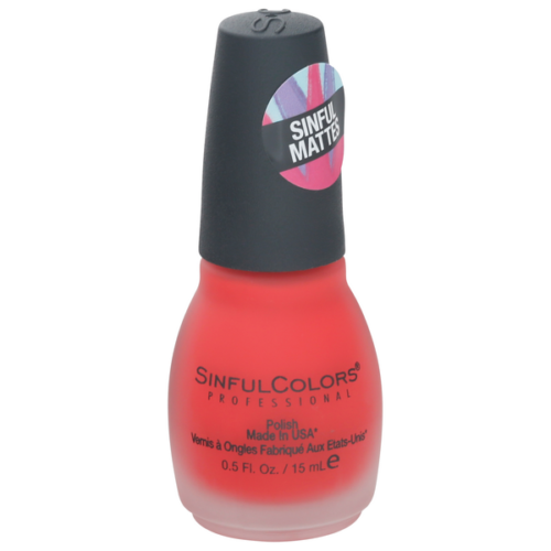 SINFUL COLORS Mattes Nail Polish - Dragonfly 2560 - authentic fragrance from Brands Warehouse Canada