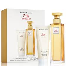 Set - Elizabeth Arden Fifth Ave 125 ML EDP Spray + 100 ML Body Lotion +100 ML C/C For Women - authentic fragrance from Bra...