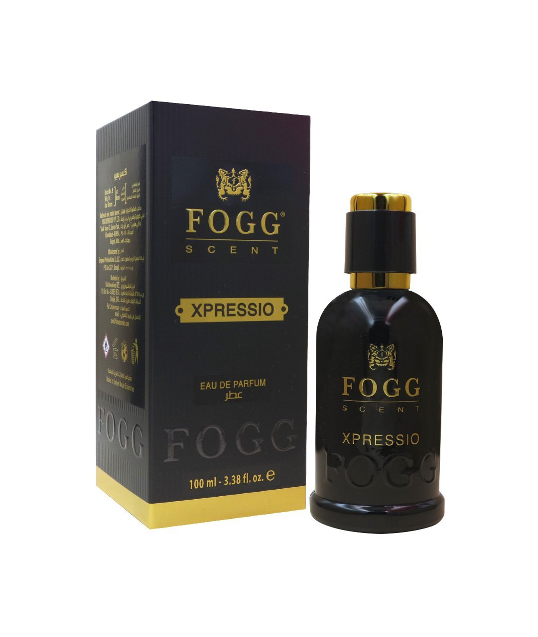 FOGG Scent Eau de Parfum - 100 ML - box and bottle packaging