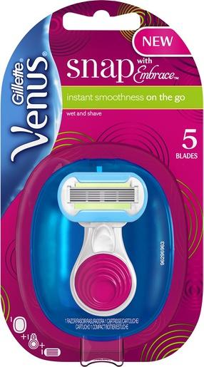 Gillette Venus Snap Embrace Portable Razor For Woman