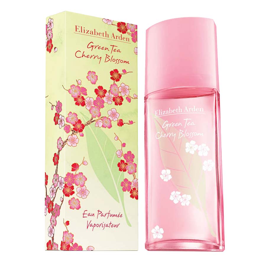 Green Tea Cherry Blossom by Elizabeth Arden 100 ML EDT Spray for Women - authentic fragrance from Brands Warehouse Canada