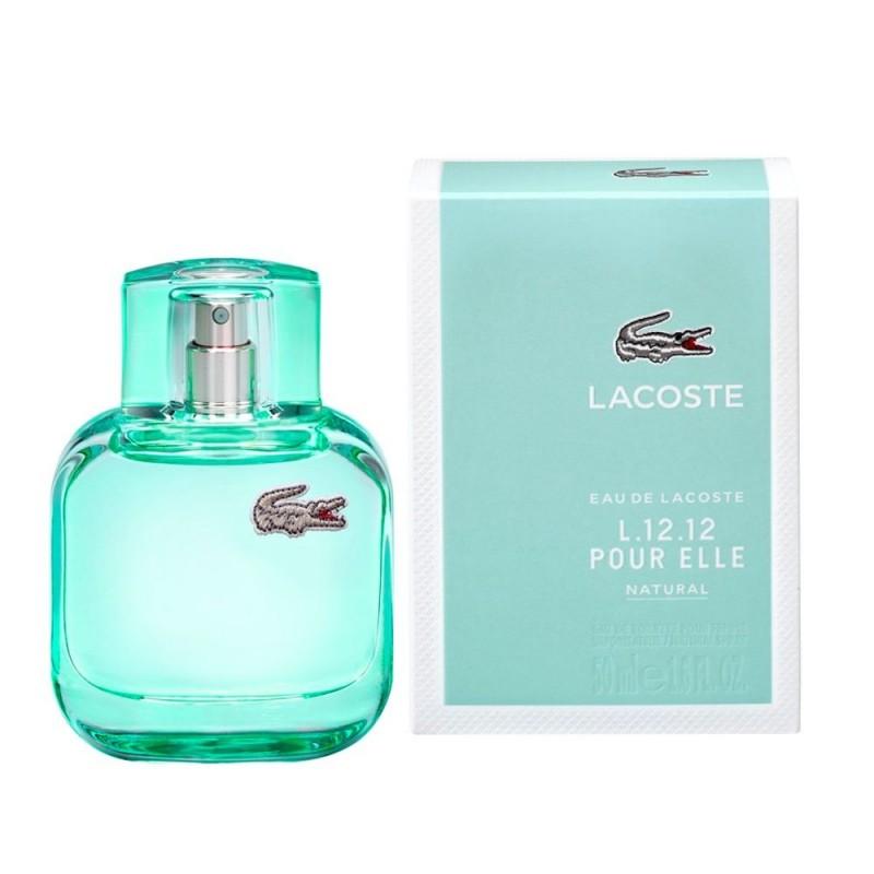 Lacoste L.12.12 Pour Elle 50 ML EDT Spray - box and bottle packaging
