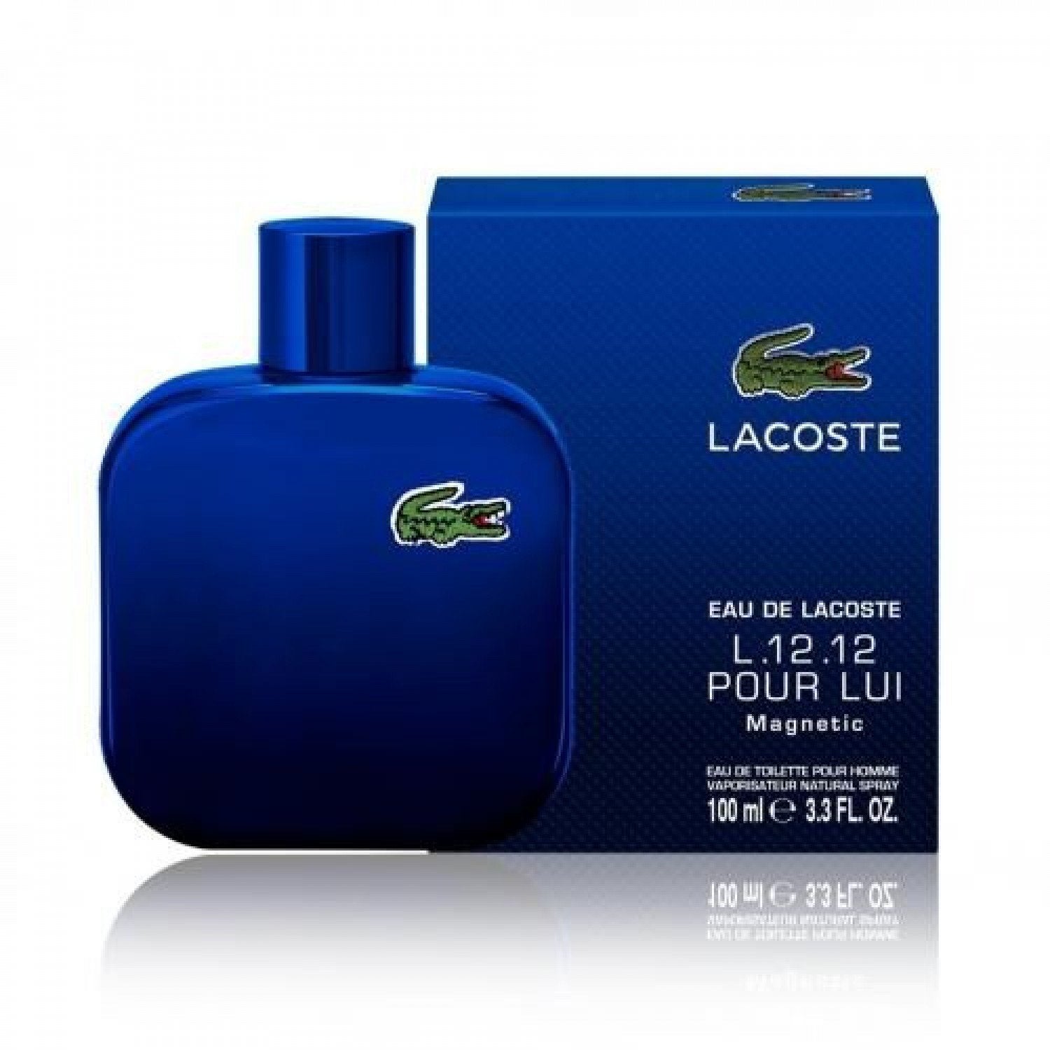 Lacoste L.12.12 Magnetic 100 ML EDT Spray For Men - authentic fragrance from Brands Warehouse Canada