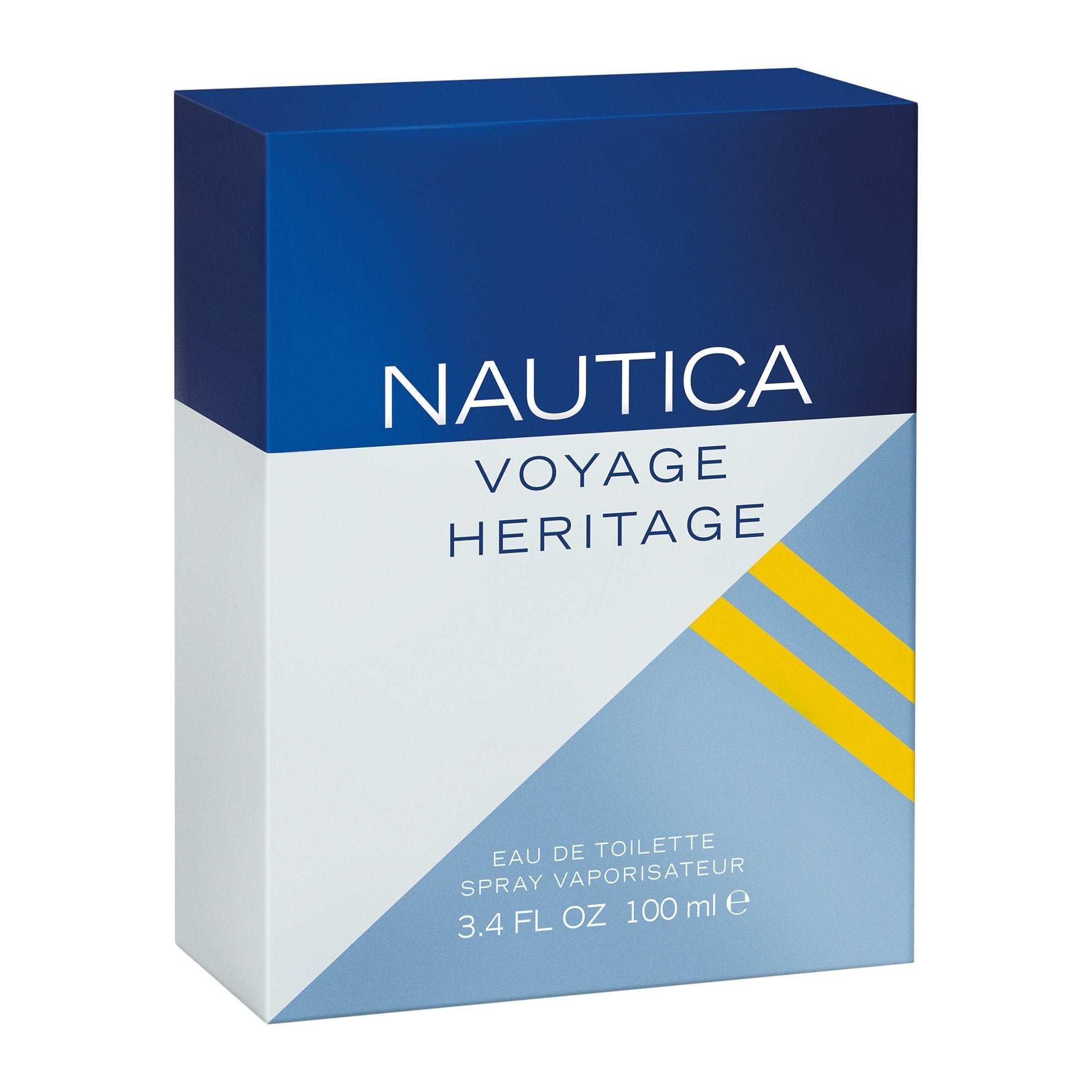 Nautica Voyage Heritage EDT Spray For Men - bottle front view