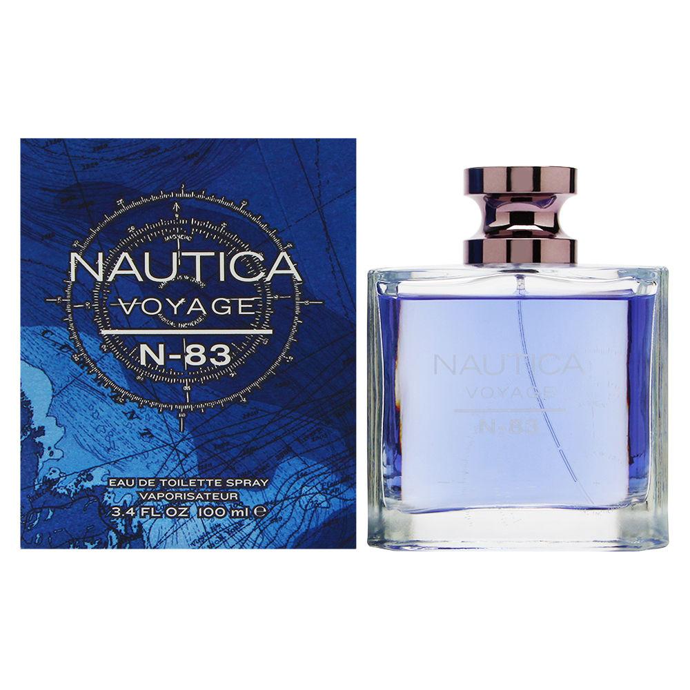 Nautica Voyage N-83 EDT Spray For Men - bottle front view