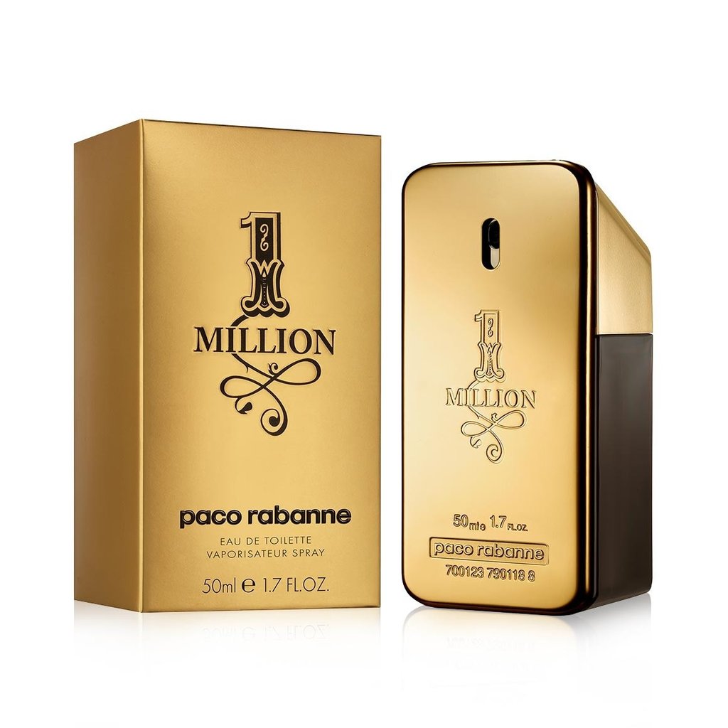 Paco Rabanne 1 Million 50 ML EDT Spray For Men - authentic fragrance from Brands Warehouse Canada