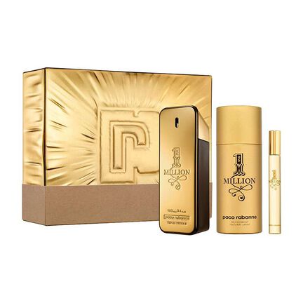 Set - Paco Rabanne 1 Million 100 ML EDT Spray + 150 ML Deodorant Stick For Men - authentic fragrance from Brands Warehouse...