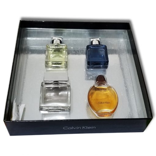 Set - Calvin Klein Omni For Men Eternity Aqua 15 ML + Obsession 15 ML + Euphoria 15 ML + Eternity 15 ML - authentic fragra...