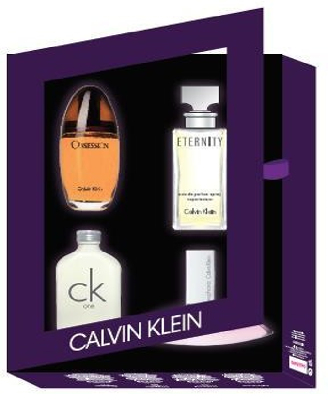Set - Calvin Klein Women Omni - Eternity 15 ML EDP + Euphoria 15 ML EDP + Obsession 15 ML EDP + Calvin Klein One 15 ML EDT...
