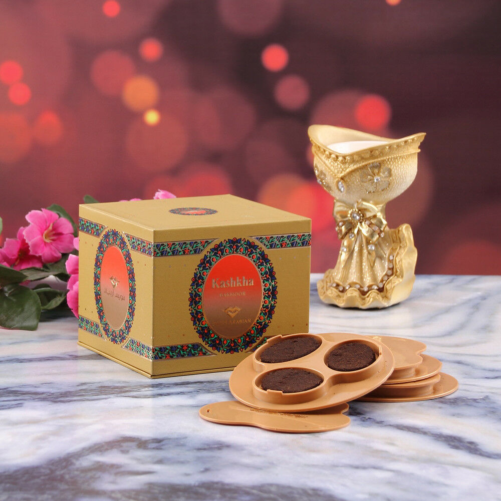 Swiss Arabian Kashkha Bakhoor Incense Tablets Unisex - 18 Tablets - authentic fragrance from Brands Warehouse Canada