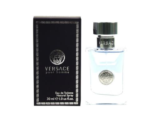 Versace Pour Homme EDT Perfume Spray For Men - box and bottle packaging