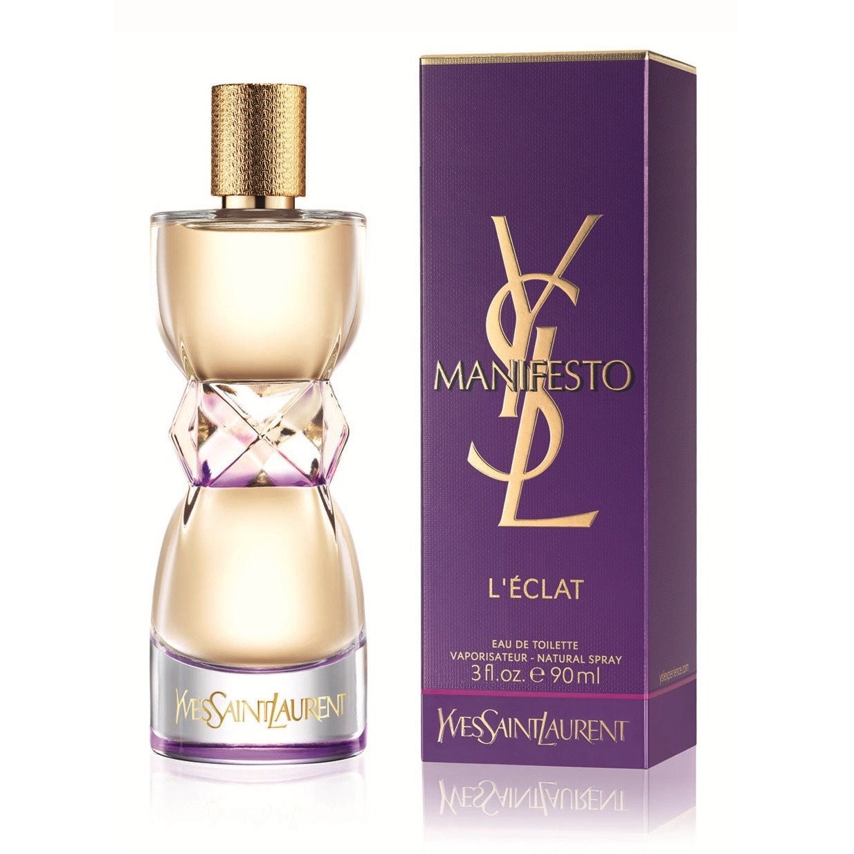 Yves Saint Laurent Manifesto L'Eclat EDT Spray - box and bottle packaging